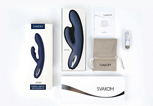 Вибратор-кролик Aylin SVAKOM с пульсирующим кончиком для точки G